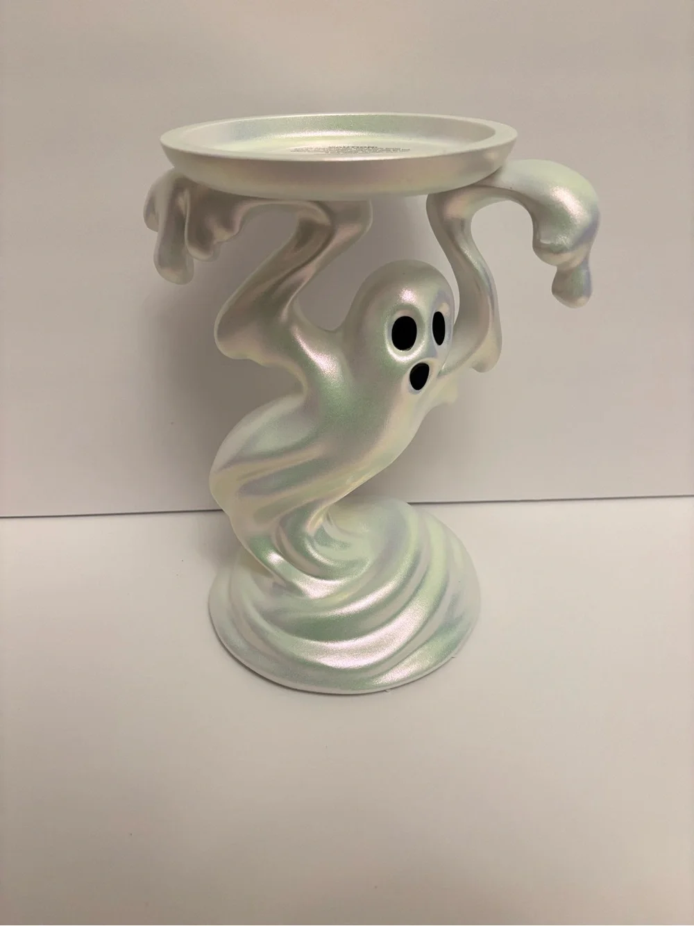 Bath and Body Works Drippy Ghost Pedestal 3-Wick Candle Holder Halloween 2026
